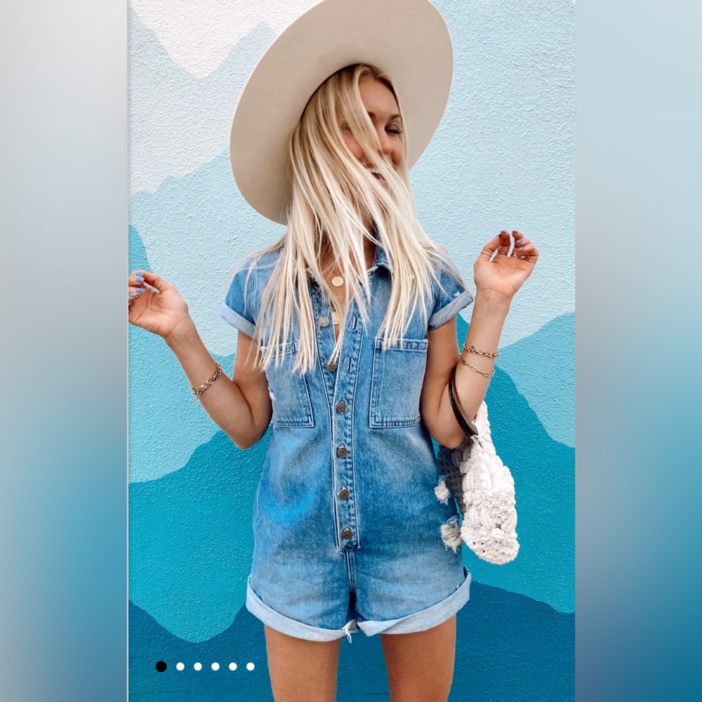 Show me your Mumu Denim romper